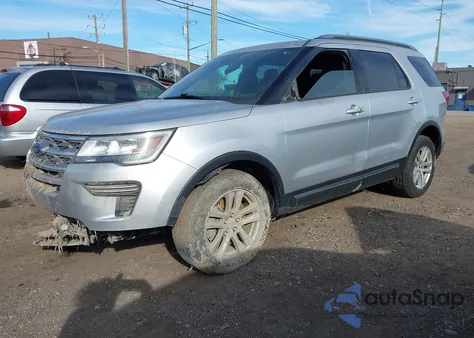 2018 Ford Explorer Xlt z USA, uszkodzony, nr VIN 1FM5K8D80JGA24608